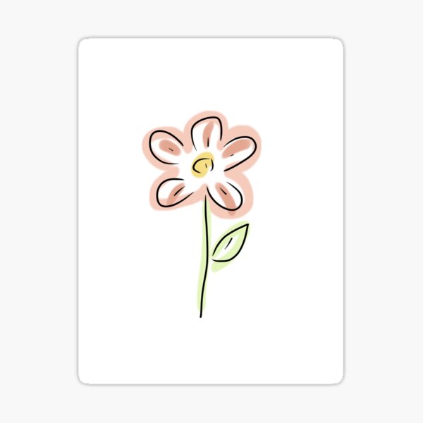 Item preview, Cute Flower Doodle designed and sold by mayas-shopshop.