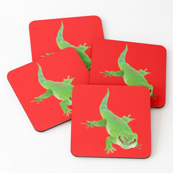 Item preview, GREEN GECKO (#FF0000) designed and sold by Marlon Oseguera.