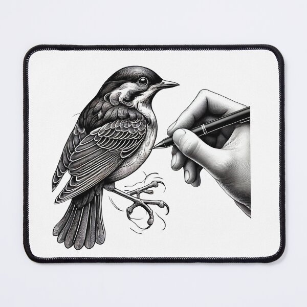 Item preview, Drawing Art 5 (Bird) designed and sold by Hevensgarden.