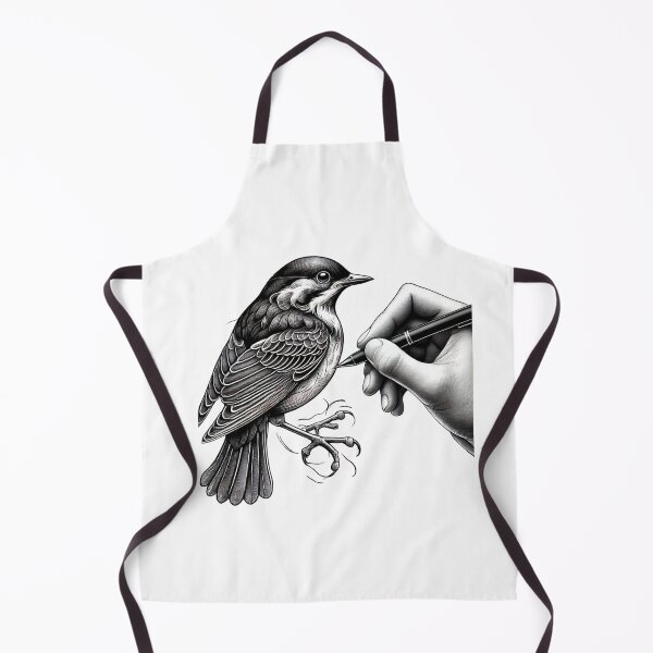 Item preview, Drawing Art 5 (Bird) designed and sold by Hevensgarden.