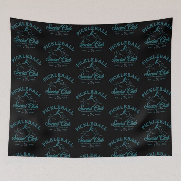 Item preview, Pickleball Social Club Est 1965 Bainbridge Island WA designed and sold by MoeTiff.