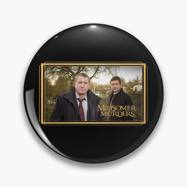 Item preview, Greatest Crime-Fighting Duo in Midsomer - Gold (on Black) designed and sold by PawsitiveMum3.