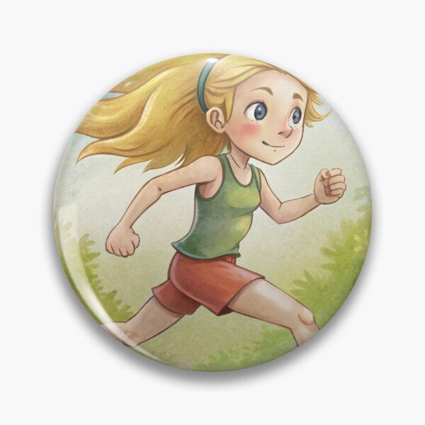 Item preview, Little Fit Girl's Morning Run designed and sold by Toonlympics.