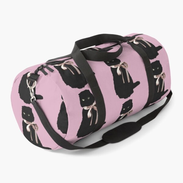 Item preview, Aesthetic Black Cat With Pink Bow designed and sold by daniasdesigns.