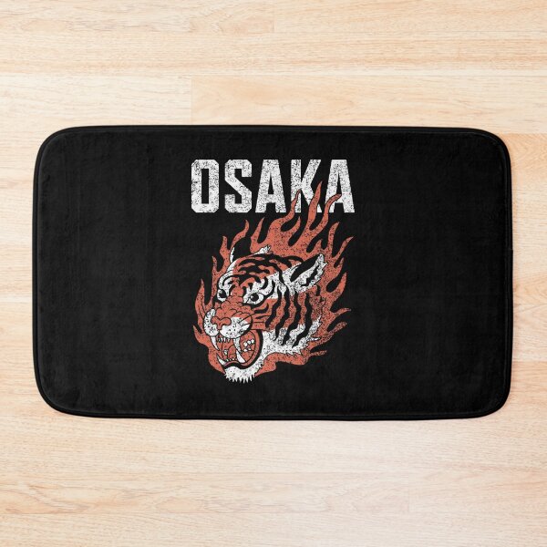 Item preview, Vintage and distressed Osaka Japan – Bold Tiger Tattoo Design designed and sold by paulo silveira.