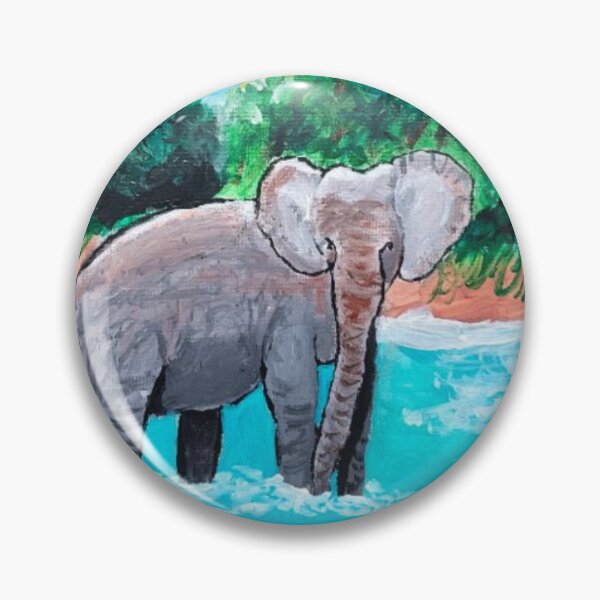 Item preview, Sumatran Elephant (Critically Endangered) designed and sold by ArtbyBrittney.