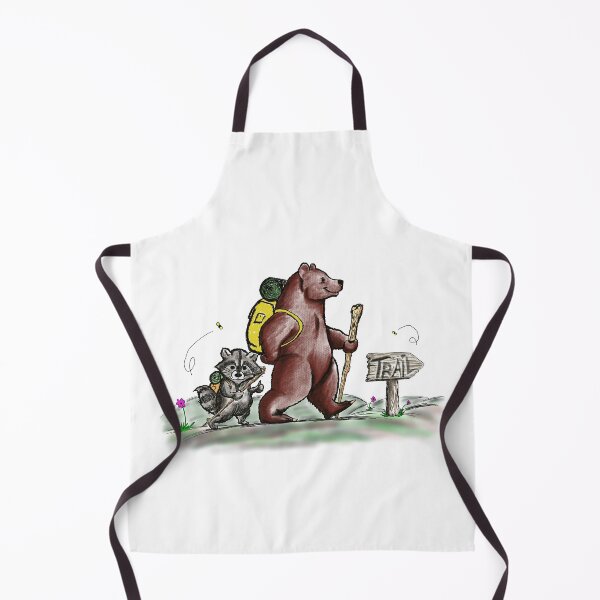 Item preview, Bear and raccoon on a hike designed and sold by Dantalbert.
