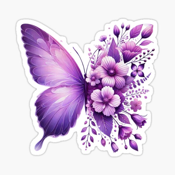 Item preview, Metamorphosis in Floral Whimsy   designed and sold by I-Am-Paws.