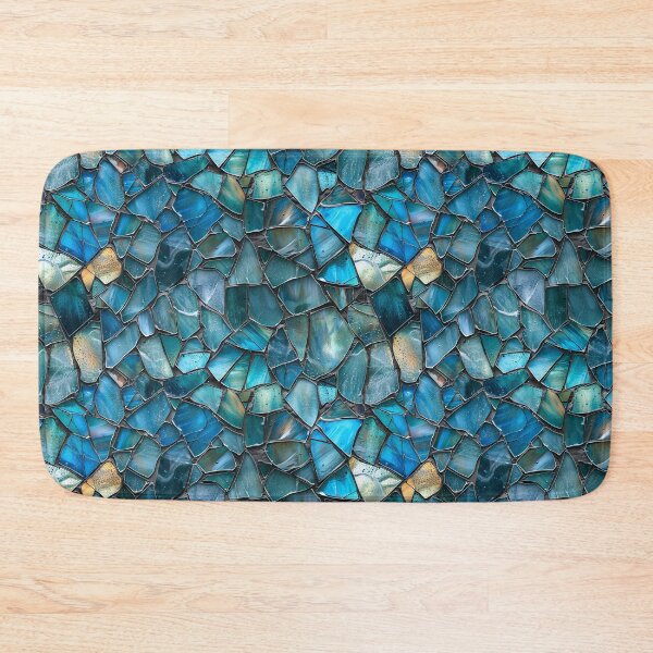 Item preview, Blue Mosaic Stained Glass  designed and sold by NTGUILTY.