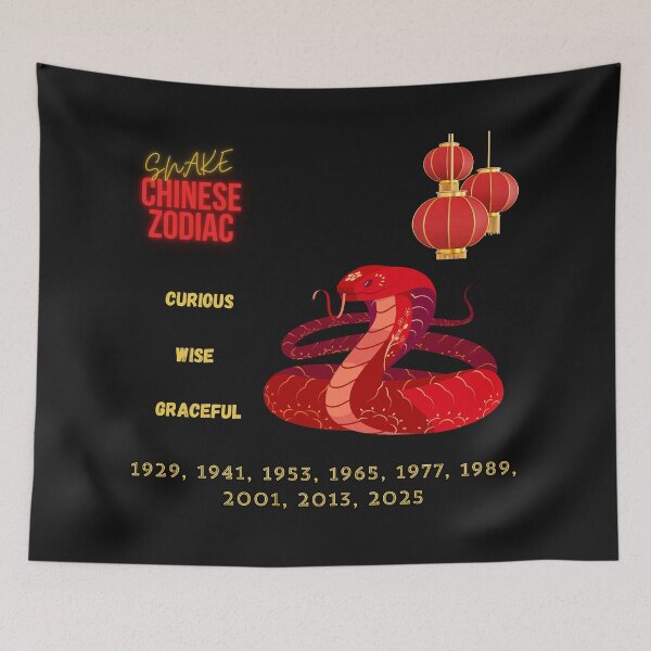Item preview, SNAKE CHINESE ZODIAC designed and sold by FAMILY DYNASTY.