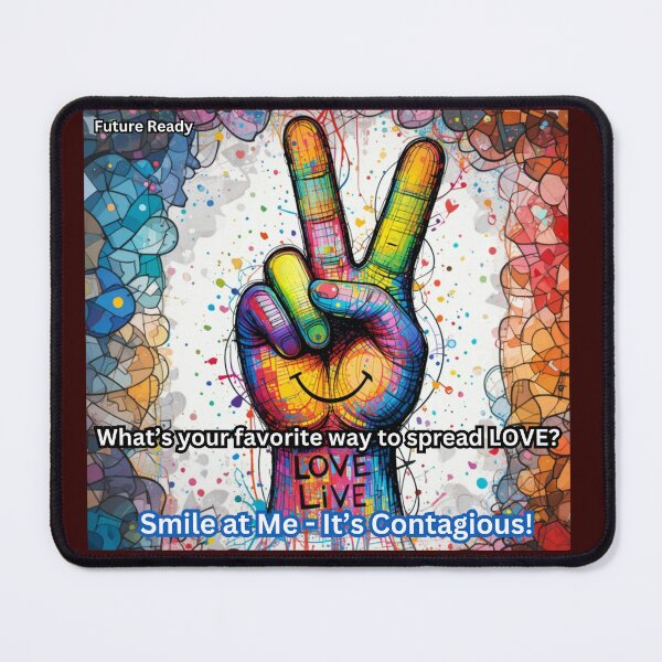 Item preview, Smile at Me- It's Contagious designed and sold by FutureReady.