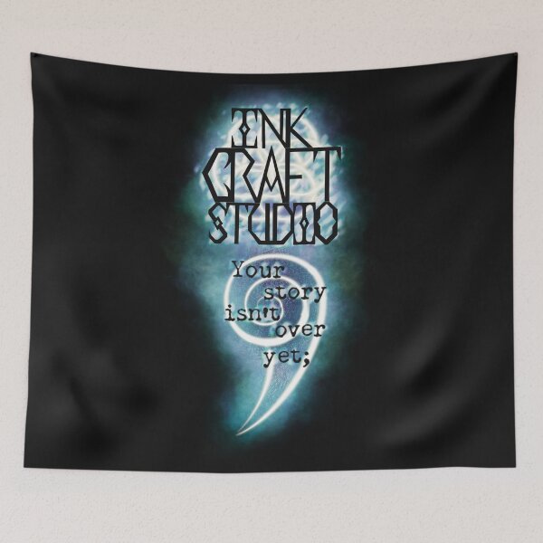 Item preview, Ink Craft Studio Semi Colon designed and sold by Charli-InkCraft.