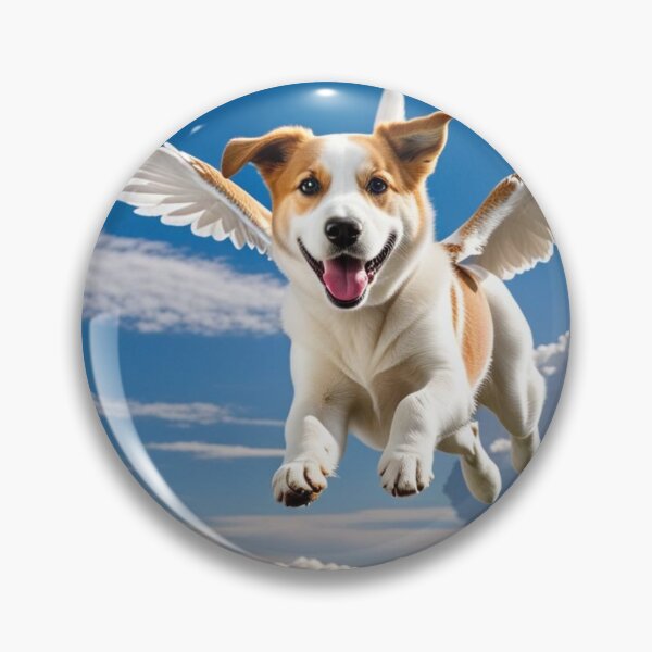Artikelvorschau, Fliegender Hund im Himmel entworfen und verkauft von Brochamorocha.