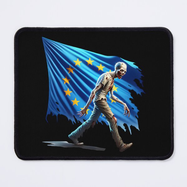 Item preview, EU flag with a zombie designed and sold by ReneMM.
