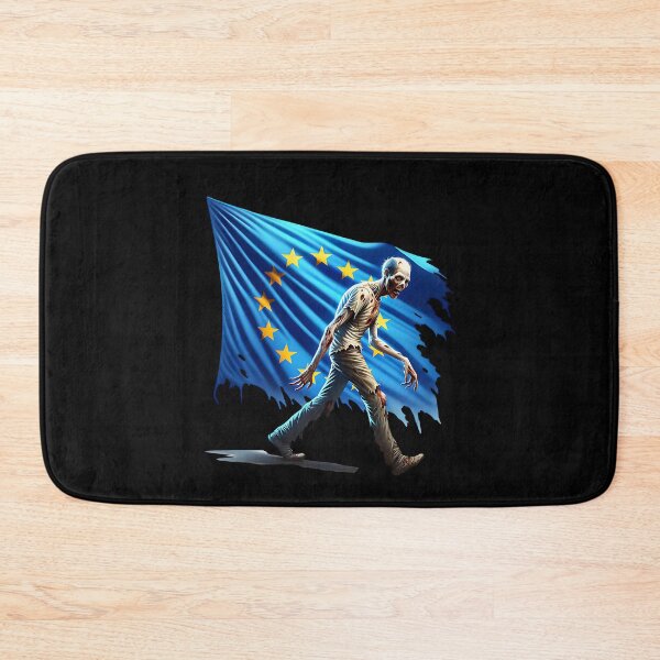 Item preview, EU flag with a zombie designed and sold by ReneMM.