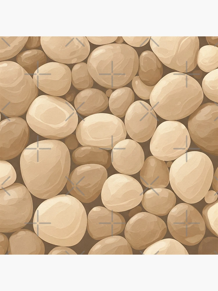 Thumbnail 3 of 3, Poster, Natural Pebble Pattern designed and sold by Rui Fernandes.