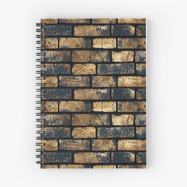 Item preview, Gold Rustic Brick Walls Textured designed and sold by NTGUILTY.