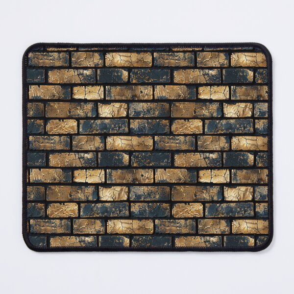 Item preview, Gold Rustic Brick Walls Textured designed and sold by NTGUILTY.