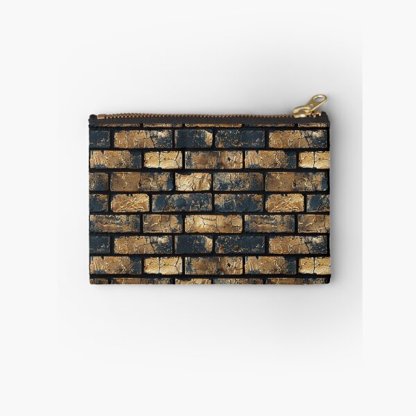 Item preview, Gold Rustic Brick Walls Textured designed and sold by NTGUILTY.