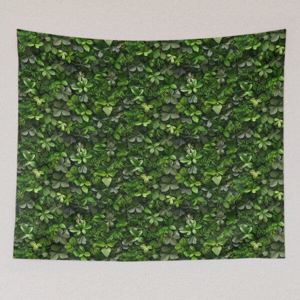 Item preview, Lush green leaves of various tropical plants designed and sold by NTGUILTY.