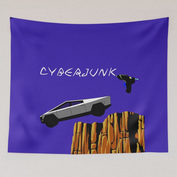 Item preview, Cyber Junk Truck Falling Off A Cliff designed and sold by KATKattalestv.