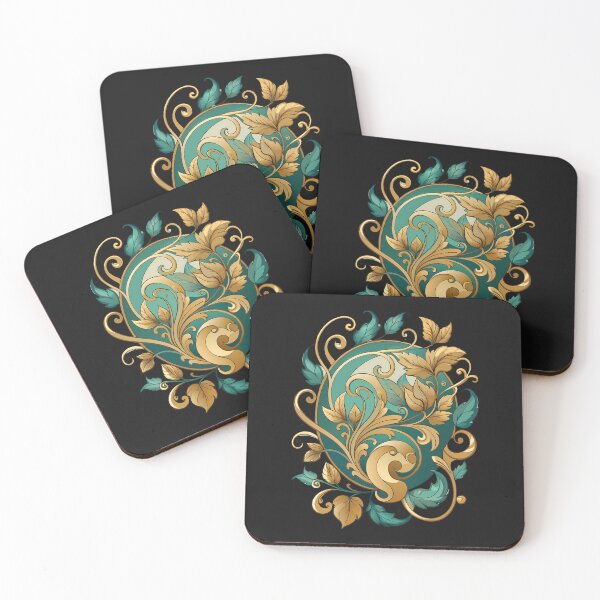 Item preview, Art Nouveau Elegance: Vintage Style Illustration designed and sold by VibeTCreations.
