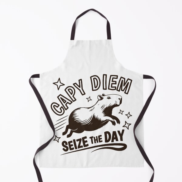 Item preview, Capy Diem Seize the Day for Capybara Lovers designed and sold by Elvin Dantes.