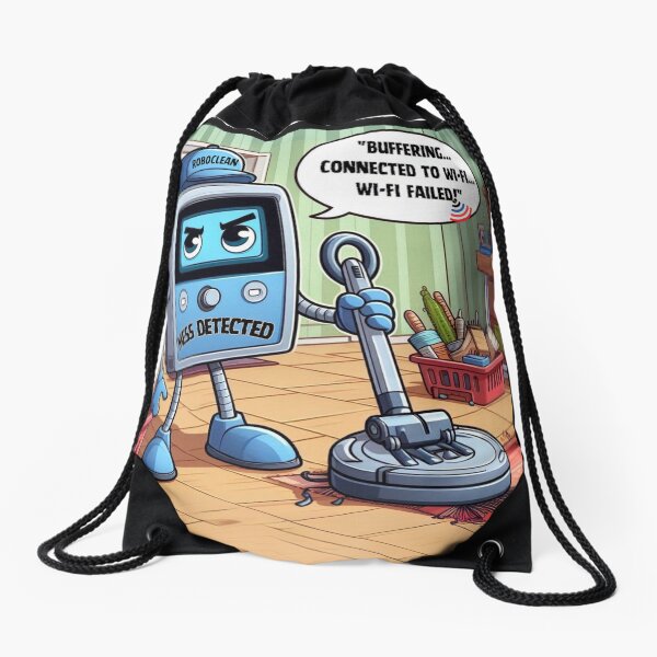 Item preview, Robo Chaos Wi-Fi Woes Unleashed designed and sold by Nacho-A-Daddy Creations.