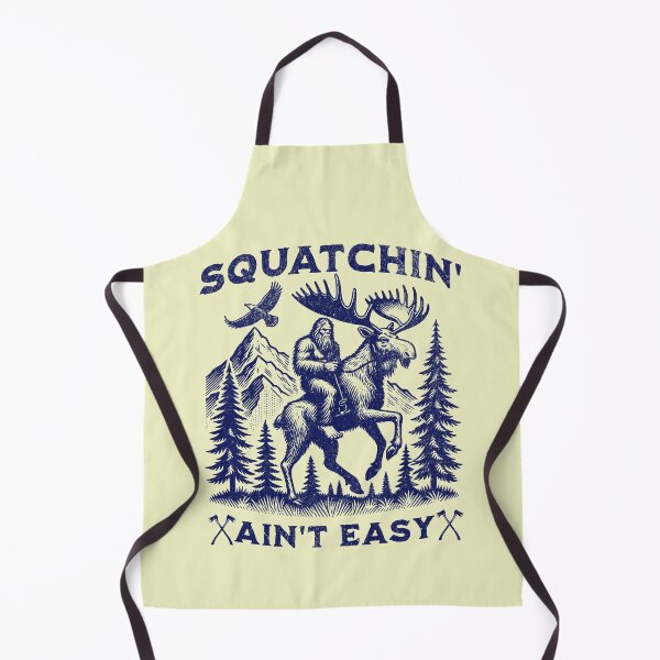 Item preview, Moose Riding Sasquatch designed and sold by JennyFinns.