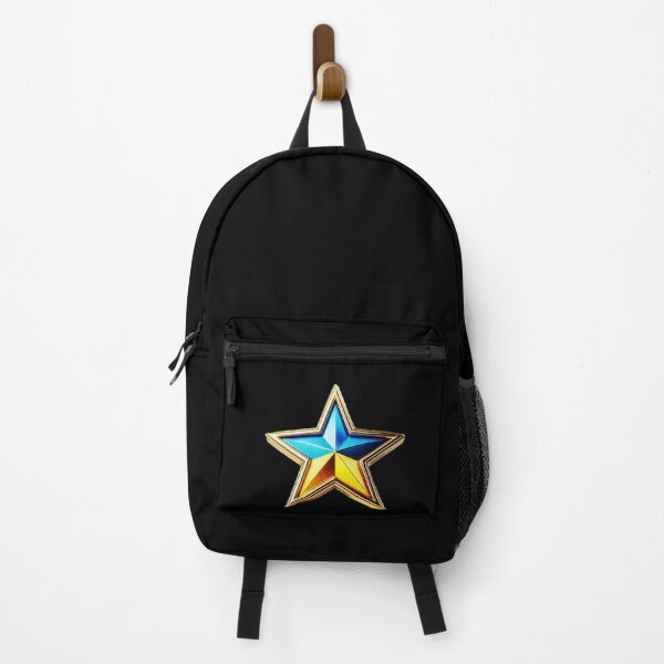 Item preview, Ukrainian Pride - Vibrant Blue & Gold Star Emblem designed and sold by Highlandkings.