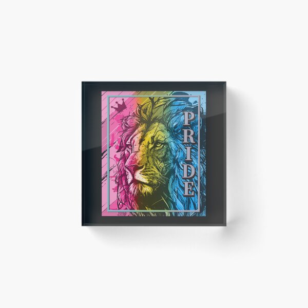 Item preview, Pansexual Lion Pride LGBT Flag designed and sold by Clara Hollins.