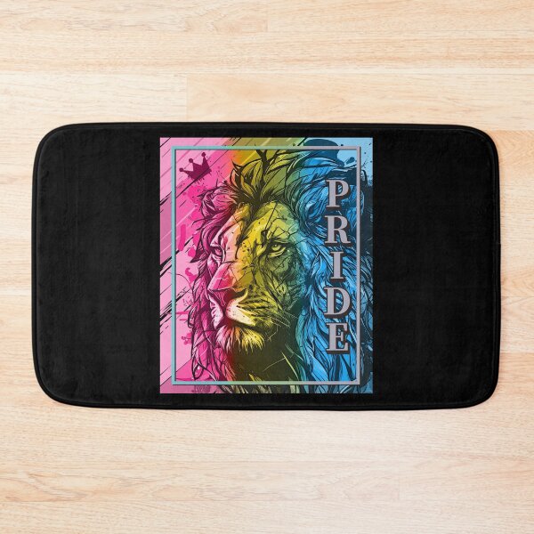 Item preview, Pansexual Lion Pride LGBT Flag designed and sold by Clara Hollins.