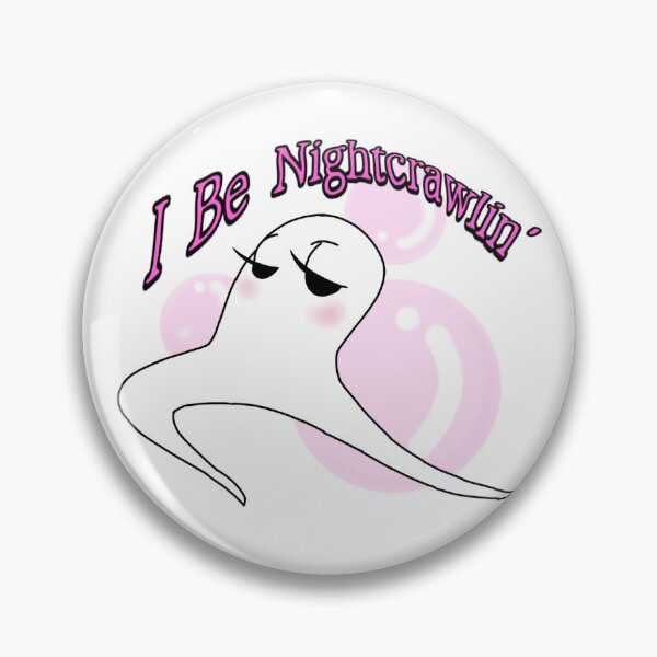 Item preview, I Be Nightcrawlin' designed and sold by CatsToCrows.