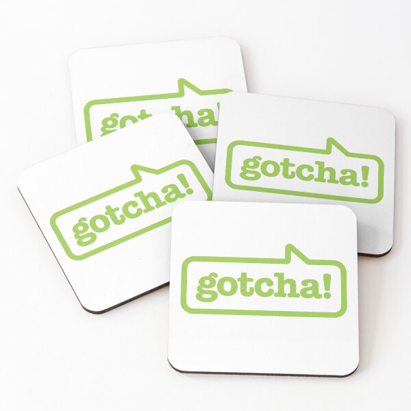 Item preview, Gotcha! (Green) designed and sold by Justin Ellis.