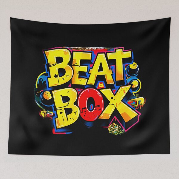 Item preview, Beat Box Graffiti Design designed and sold by SteezeeStore.