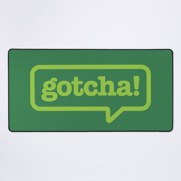 Item preview, Gotcha! (Green on Green) designed and sold by Justin Ellis.