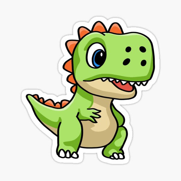 Item preview, Happy Dinosaur designed and sold by Caden Darling Designs.