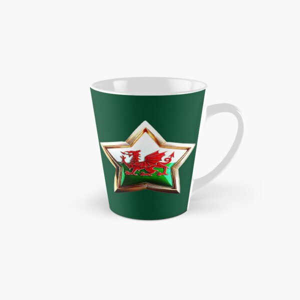Item preview, Welsh Dragon - Bold Cymru Star Emblem designed and sold by Highlandkings.