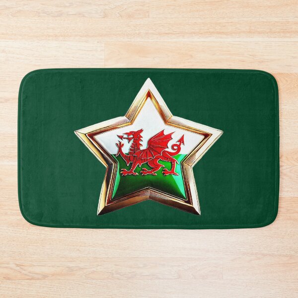 Item preview, Welsh Dragon - Bold Cymru Star Emblem designed and sold by Highlandkings.