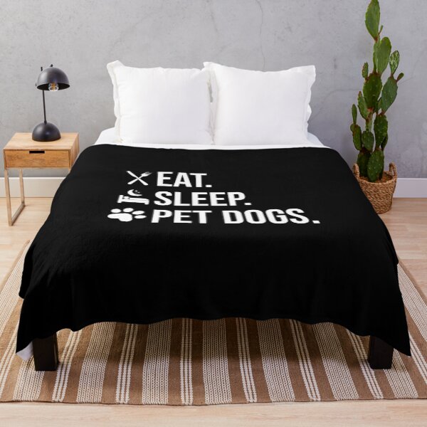Item preview, Eat, Sleep, Pet Dogs - Funny Dog Lover designed and sold by chantastical.