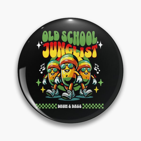 Artikelvorschau, JUNGLIST – Old School DNB Flavor (weiß) entworfen und verkauft von Discothreadz.
