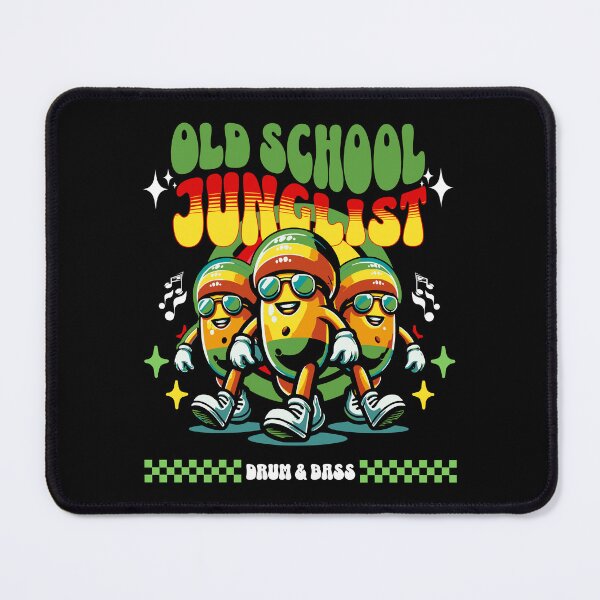 Item preview, JUNGLIST - Old School DNB Flavor (white) designed and sold by Discothreadz.