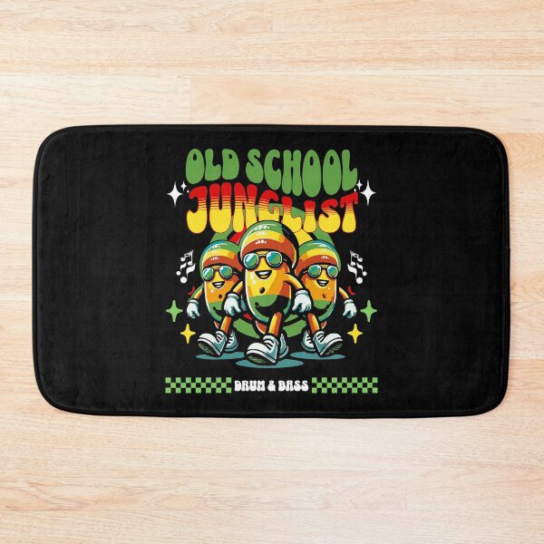 Item preview, JUNGLIST  - Old School DNB Flavor (white)  designed and sold by Discothreadz.