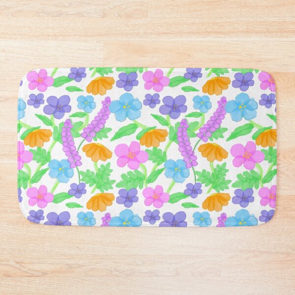 Item preview, Watercolor Spring Wildflowers designed and sold by Laura DeCamp.