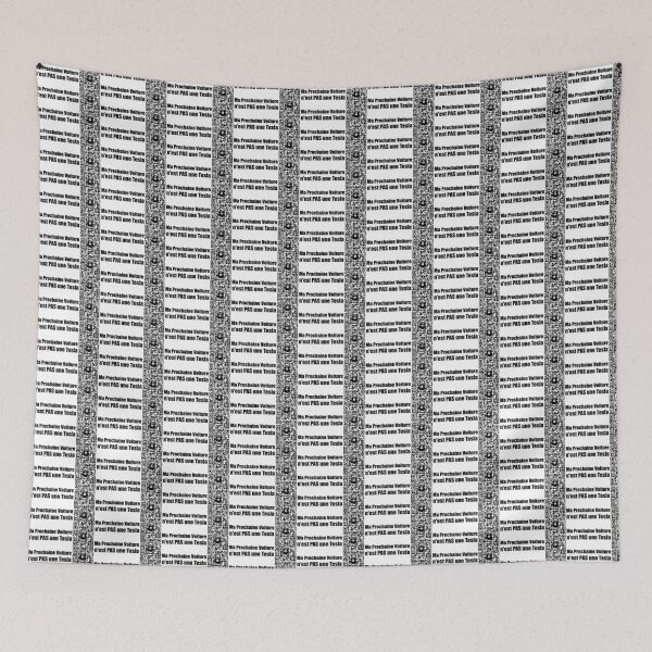 Item preview, Ma Prochaine Voiture n'est PAS une Tesla - Small Print designed and sold by Nico's NovelTs.