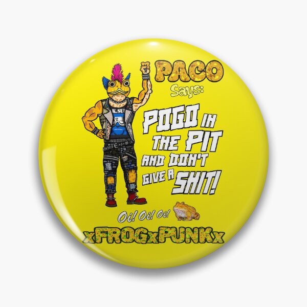 Item preview, Paco & Häp: Pogo In The Pit / Oi! Oi! Oi! (xFROGxPUNKx) designed and sold by Jessie Slamwhorella.