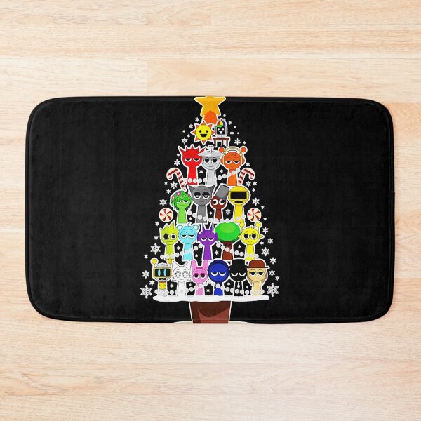 Item preview, Christmas Pine Tree Sprunki Game Funny  designed and sold by TreArtiveMinde.