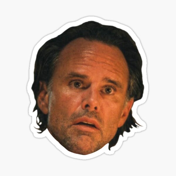 Aperçu de l'œuvre Rick WTF Gagged Goggins Face Meme White Lotus créée et vendue par EO Designs.