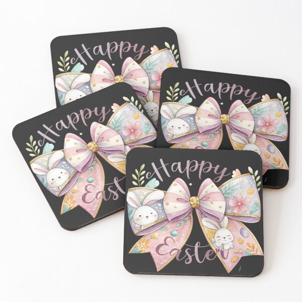 Item preview, happy easter hair bow designed and sold by GogoGrove.