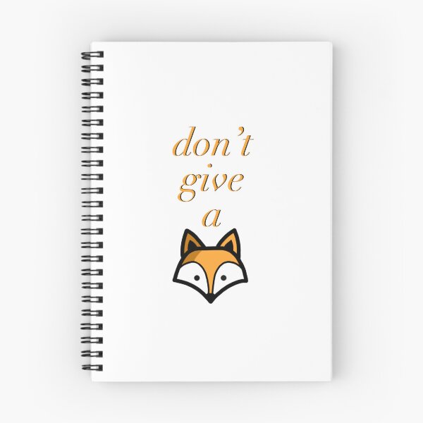 Item preview, don't give a fox designed and sold by Stellar Creations.